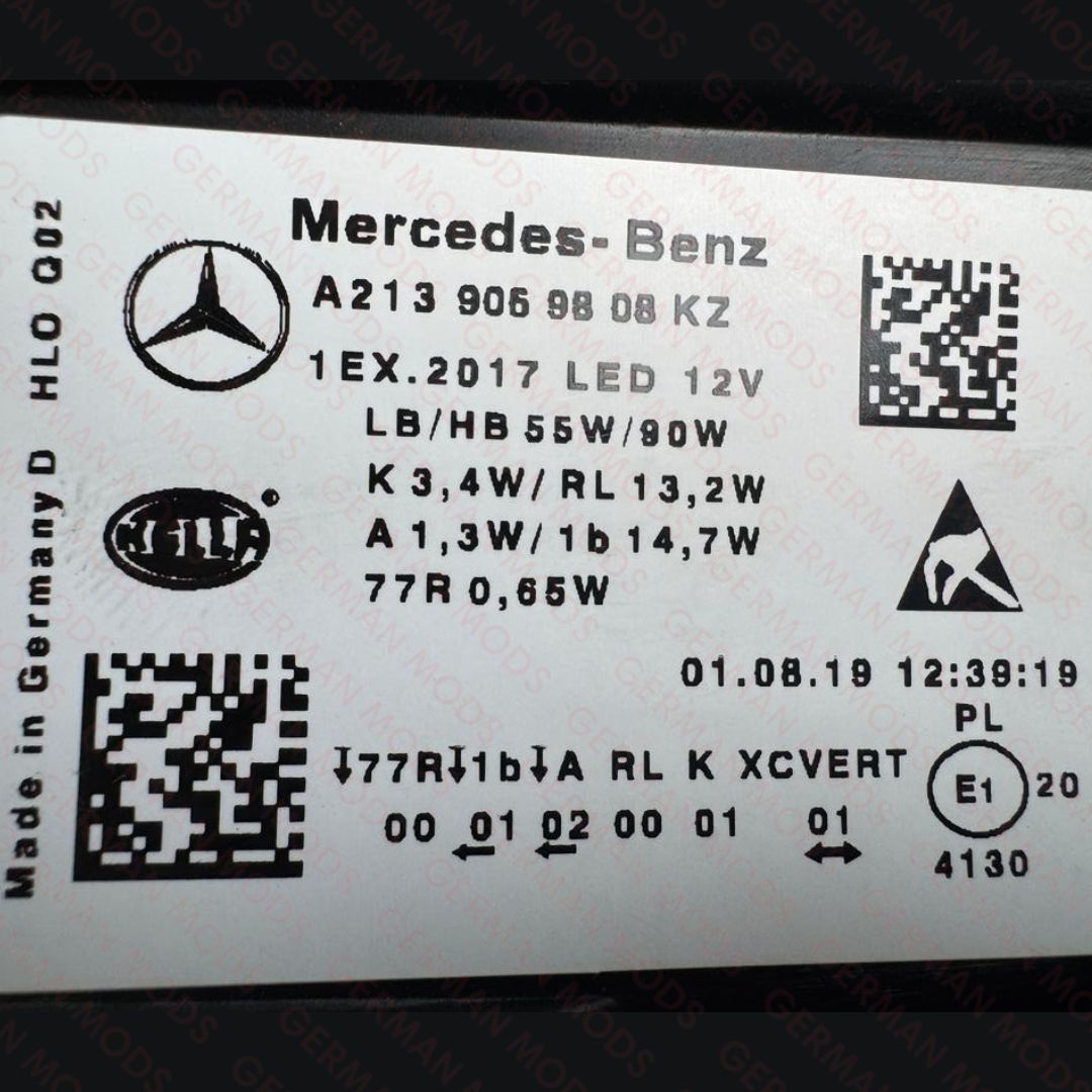 Mercedes-Benz E-Class W213 S213 C238 A238 Pre-Facelift 2016-2a020 Genuine OEM Intelligent LED ILS MULTIBEAM Headlight / Headlamp Assembly Right / Driver / Off Side A2139060007