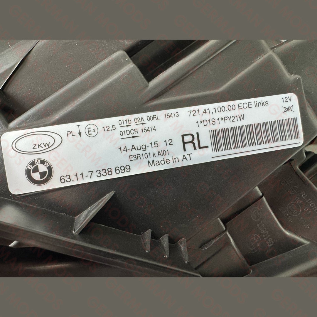 BMW 3 SERIES F30-F31-F35 2011-2019 BI-XENON HEADLIGHT RIGHT AND LEFT side 7339386-7339385