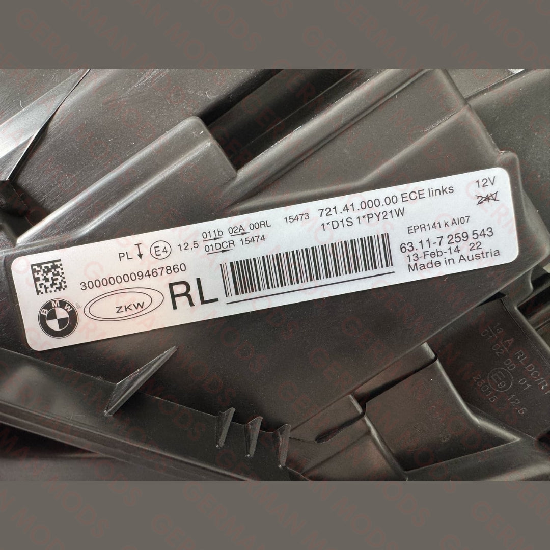 BMW 3 SERIES F30-F31-F35 2011-2019 BI-XENON HEADLIGHT RIGHT AND LEFT side 7339386-7339385