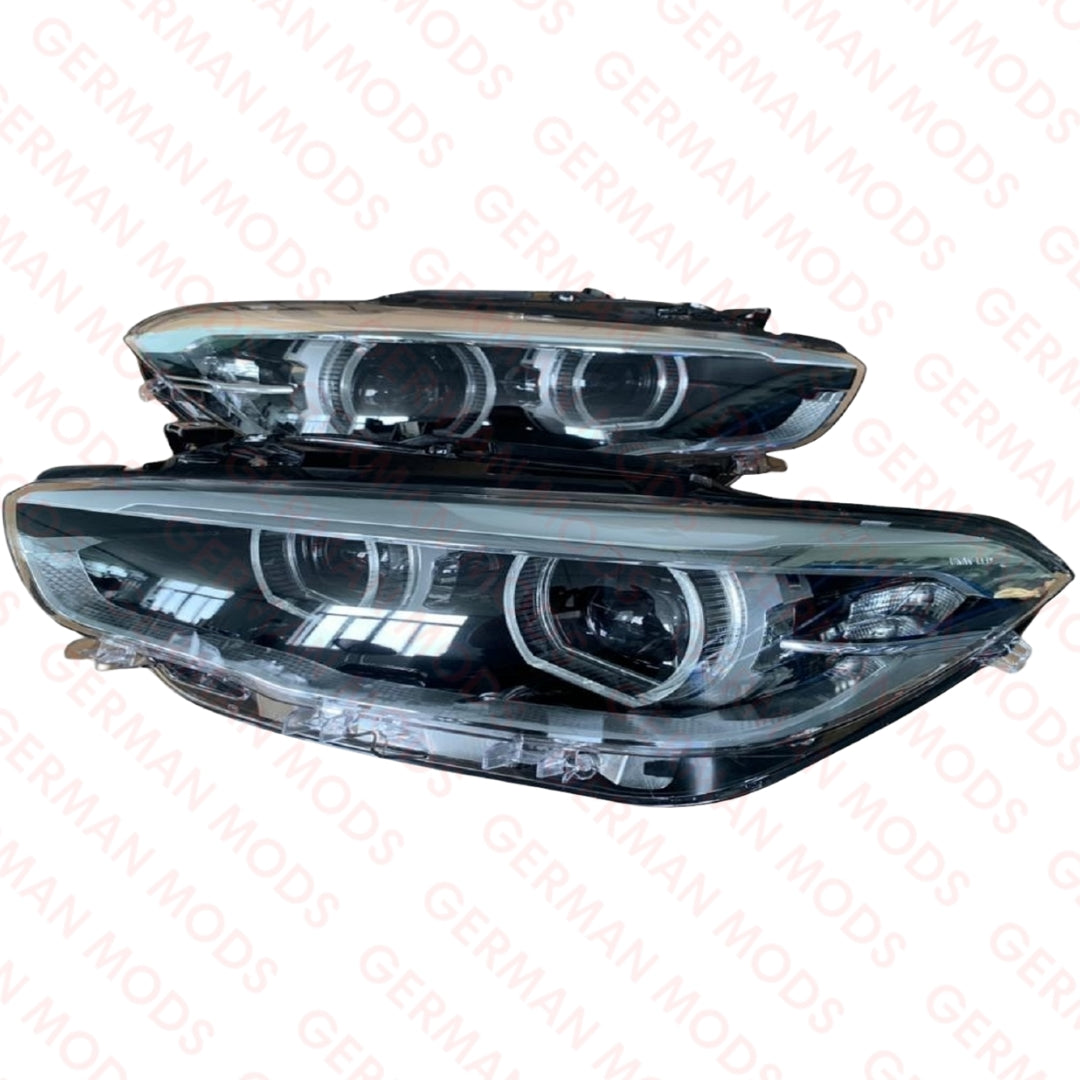 BMW 1 SERIES F20 F21  LCI 2014-2019 LED HEADLIGHT BOTH SIDES PAIR 7414143/7414144