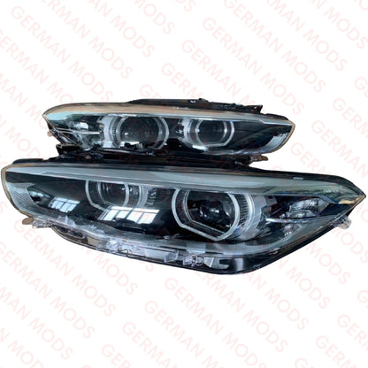 BMW 1 SERIES F20 F21  LCI 2014-2019 LED HEADLIGHT BOTH SIDES PAIR 7414143/7414144