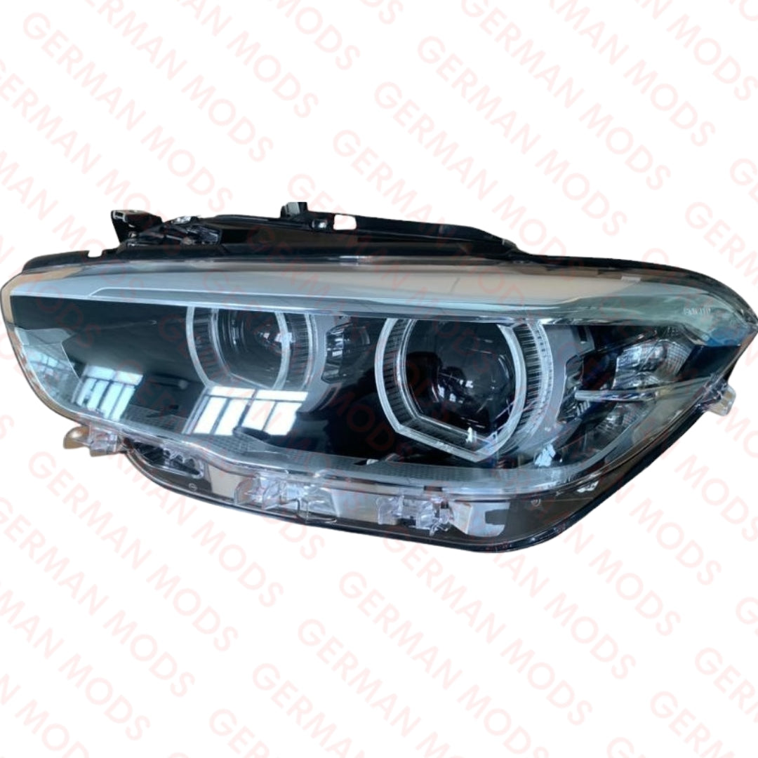 BMW 1 SERIES F20 F21 LCI 2014-2019 LED HEADLIGHT LEFT/PASSENGER/NEAR SIDE  7414143
