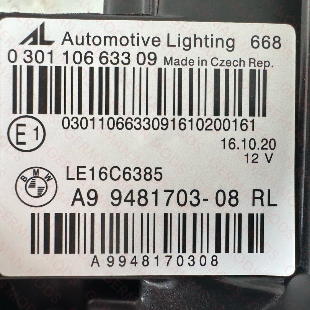 BMW 3 SERIES G20 G21 2018-2023 LED HEADLIGHT LEFT AND RIGHT SIDE 9465223+9465224