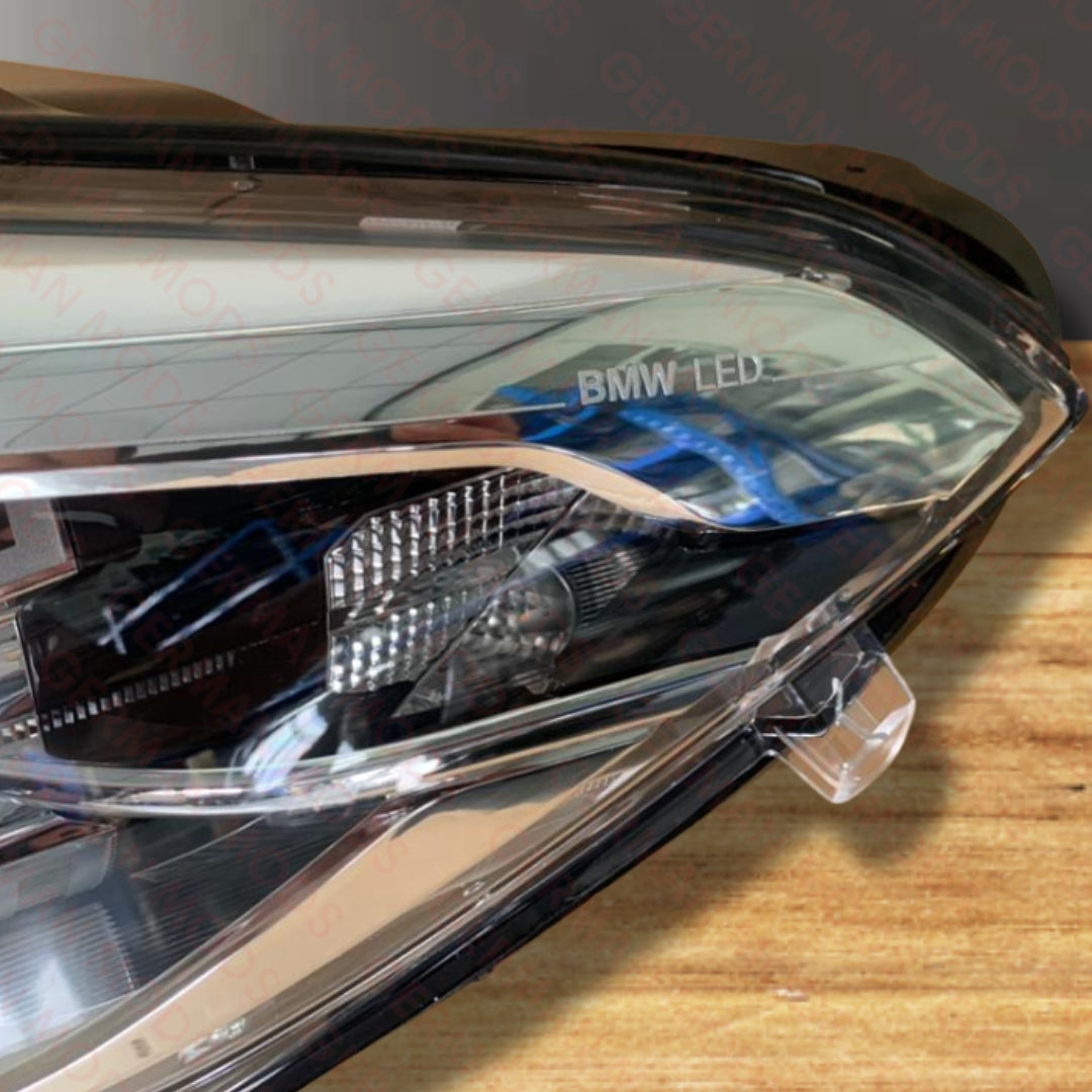 BMW 1 SERIES F20 F21 LCI 2014-2019 LED HEADLIGHT LEFT/PASSENGER/NEAR SIDE  7414143