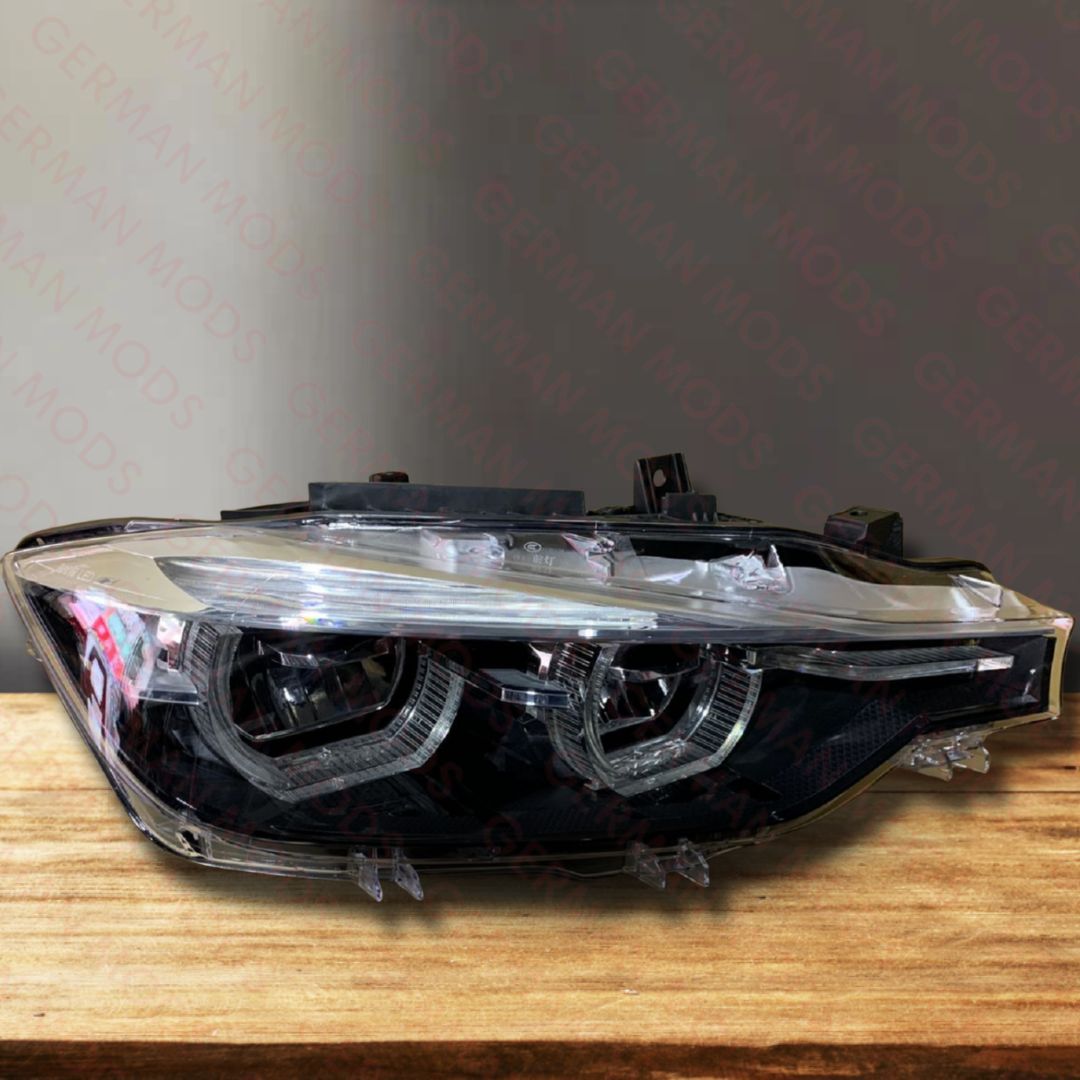 BMW 3 SERIES F30-F31-F35 LCI 2014-2019 SHADOW EDITION LED LCI HEADLIGHT LEFT AND RIGHT SIDE 8492471+8492472