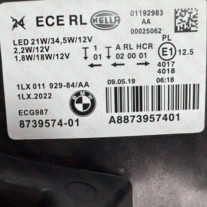 BMW 1 SERIES F20 F21 LCI RIGHT side LED Shadow Edition headlight 8492458
