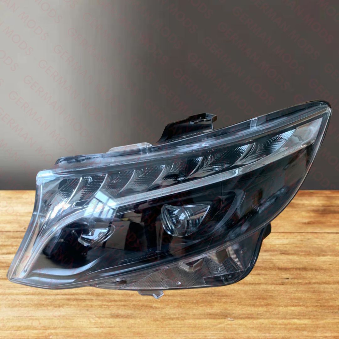 Mercedes-Benz Vito V-Class EQV W447 Facelift 2019-2024 Genuine OEM Black Edition Intelligent LED ILS MULTIBEAM Headlight / Headlamp Assembly PAIR A4479063401 & A4479063501