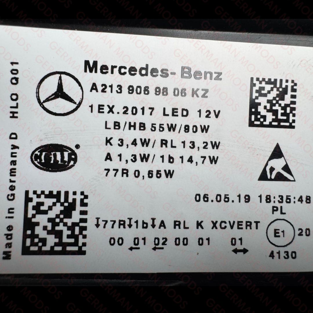 Mercedes-Benz E-Class W213 S213 C238 A238 Pre-Facelift 2016-2020 Genuine OEM Intelligent LED ILS MULTIBEAM Headlight / Headlamp Assembly PAIR A2139060507 & A2139060007