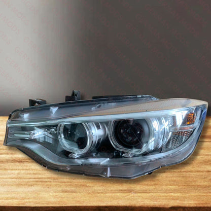 BMW 4 SERIES 2014-2019 F32 F33 F36 F82 F83 M4 LCI BI-XENON HEADLIGHT LEFT/PASSENGER/NEAR+RIGHT/DRIVER/OFF SIDE 63117377845+63117377846