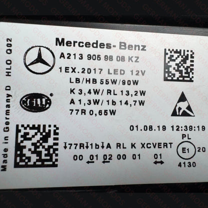Mercedes-Benz E-Class W213 S213 C238 A238 Pre-Facelift 2016-2a020 Genuine OEM Intelligent LED ILS MULTIBEAM Headlight / Headlamp Assembly Right / Driver / Off Side A2139060007