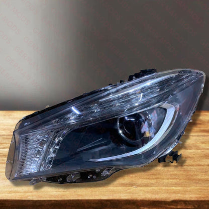 Mercedes-Benz CLA W117 2012-2016 Genuine OEM Bi-Xenon Headlight / Headlamp Assembly PAIR A1179066600 + A1179066500
