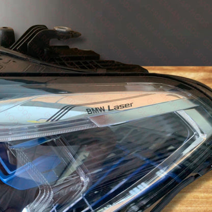 BMW X5/X6 G05 G06 F15/F16 2018-2022 LASER LED HEADLIGHT LEFT/PASSENGER/NEAR SIDE AND RIGHT/DRIVER/OFF SIDE COMPLETE PAIR 63119850427+63119850428