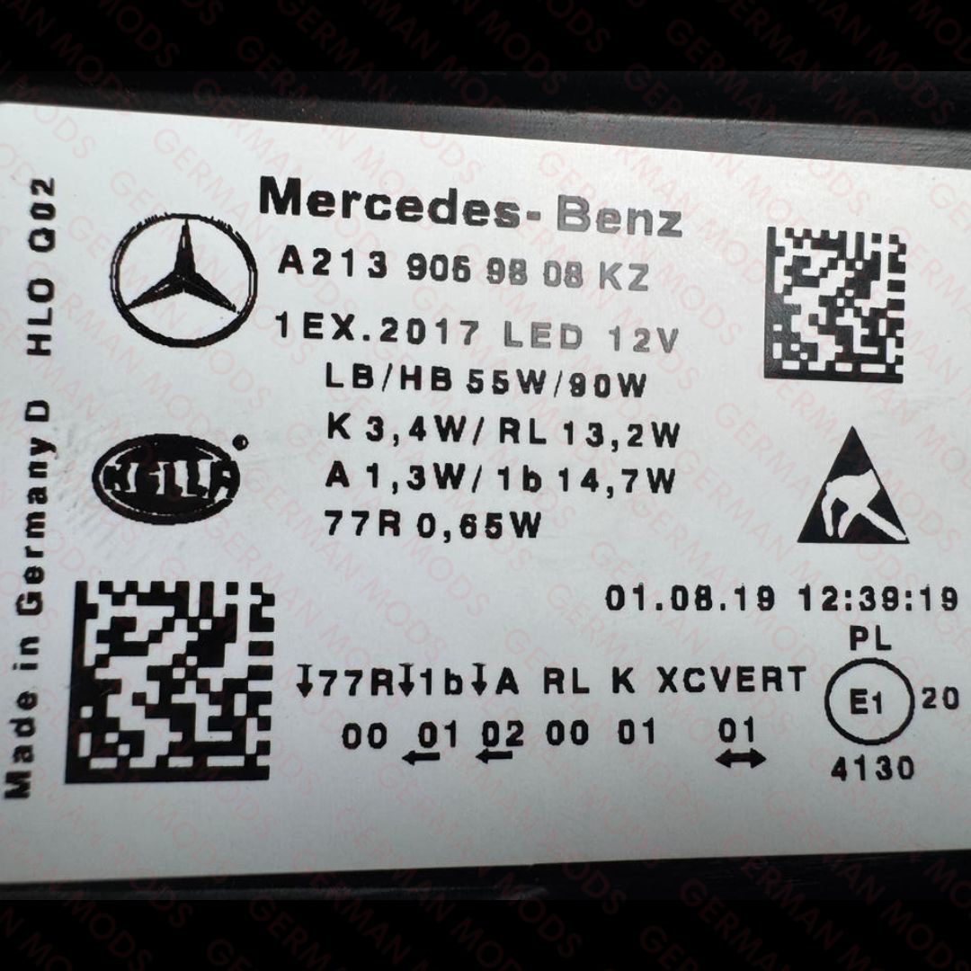 Mercedes-Benz E-Class W213 S213 C238 A238 Pre-Facelift 2016-2020 Genuine OEM Intelligent LED ILS MULTIBEAM Headlight / Headlamp Assembly PAIR A2139060507 & A2139060007