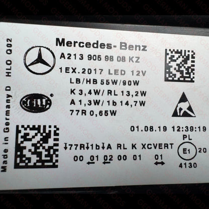 Mercedes-Benz E-Class W213 S213 C238 A238 Pre-Facelift 2016-2020 Genuine OEM Intelligent LED ILS MULTIBEAM Headlight / Headlamp Assembly PAIR A2139060507 & A2139060007