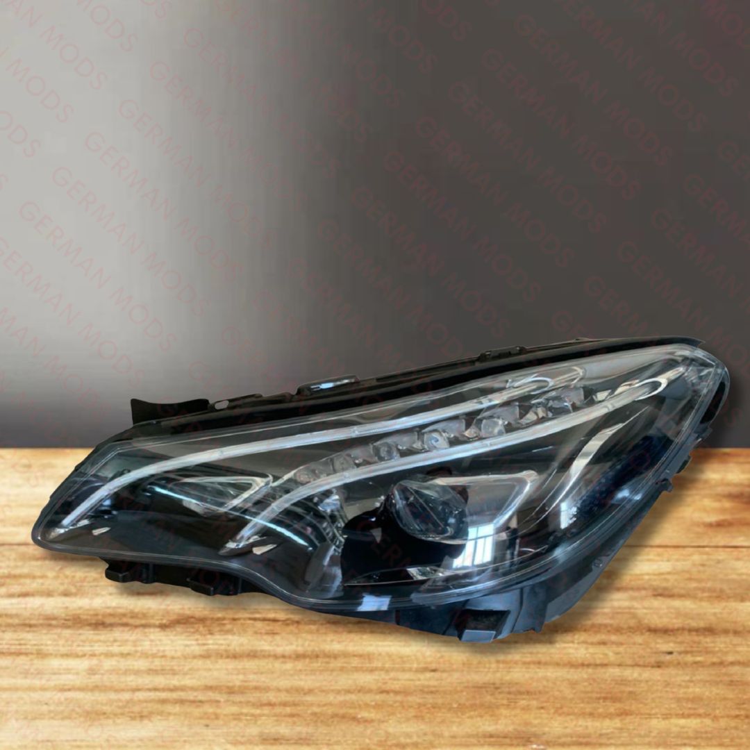 Mercedes-Benz E-Class W207 C207 Coupe Facelift 2012-2016 Genuine OEM LED Intelligent Light System ILS Multibeam Headlight / Headlamp Assembly PAIR A2078208761 & A2078208861