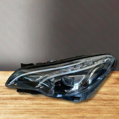 Mercedes-Benz E-Class W207 C207 Coupe Facelift 2012-2016 Genuine OEM LED Intelligent Light System ILS Multibeam Headlight / Headlamp Assembly PAIR A2078208761 & A2078208861