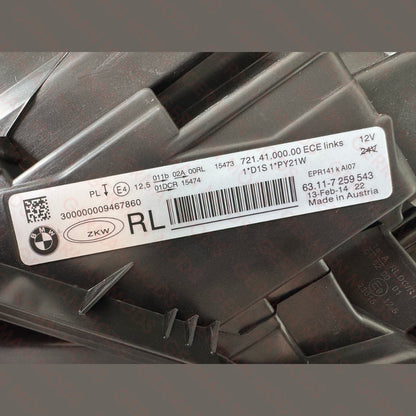 BMW 3 SERIES F30-F31-F35 2011-2019 BI-XENON HEADLIGHT RIGHT AND LEFT side 7339386-7339385