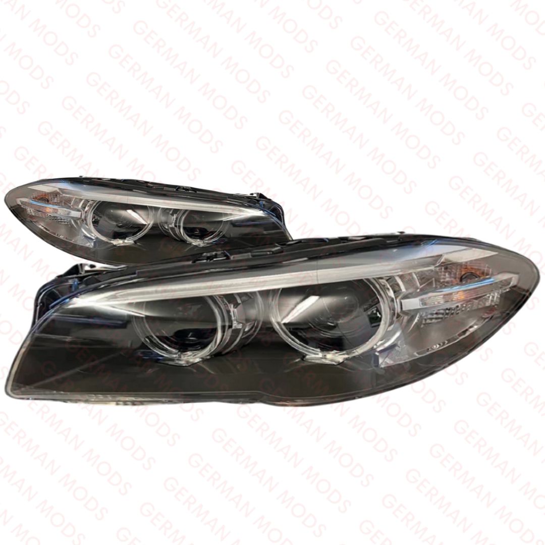 BMW 5 SERIES 2014-2018 F10 F11 M5 LCI BI-XENON HEADLIGHT LEFT/PASSENGER/NEAR+RIGHT/DRIVER/OFF SIDE 63117343913+63117343914