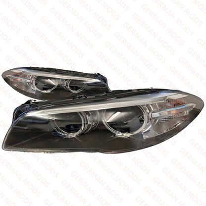 BMW 5 SERIES 2014-2018 F10 F11 M5 LCI BI-XENON HEADLIGHT LEFT/PASSENGER/NEAR+RIGHT/DRIVER/OFF SIDE 63117343913+63117343914