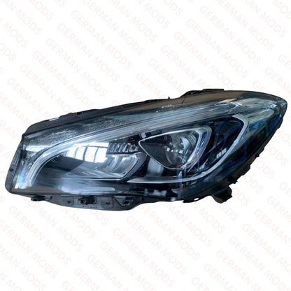 Mercedes-Benz CLA W117 Facelift 2016–2020 Genuine OEM High Performance LED Headlight / Headlamp Assembly Left / Passenger / Near Side A1179060901