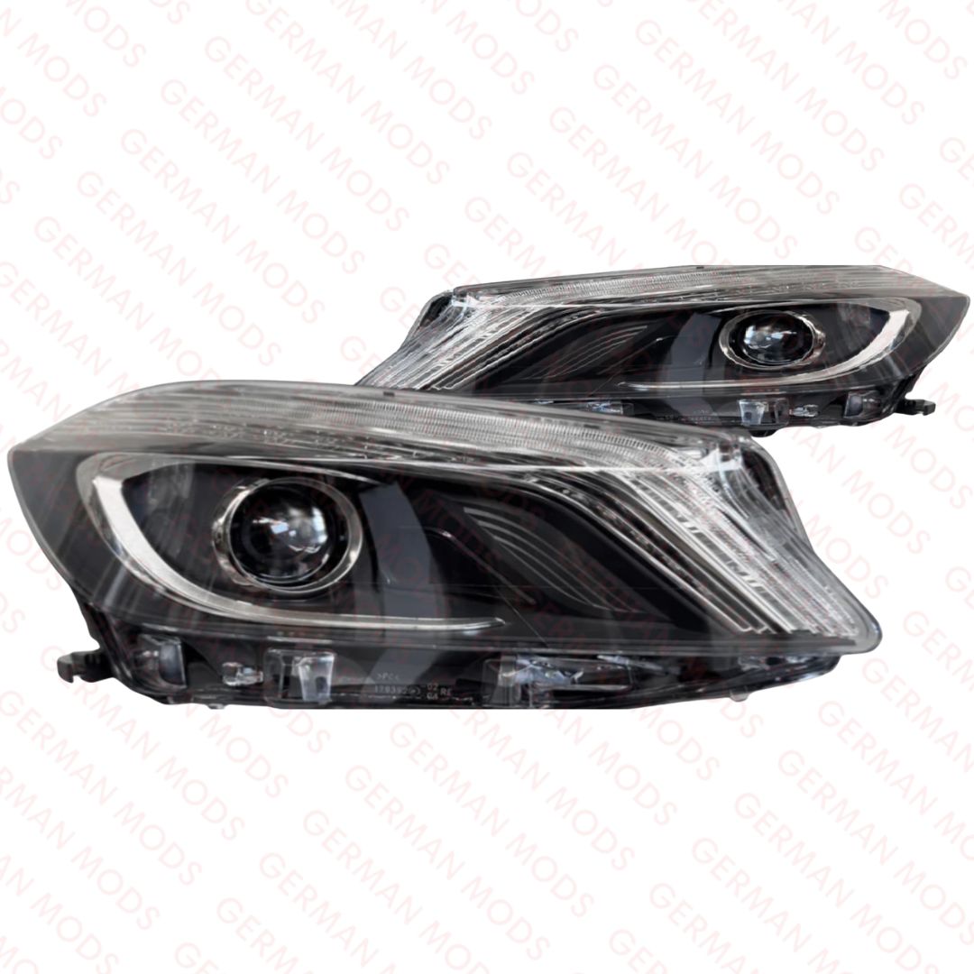 MERCEDES BENZ A CLASS A180 A200 A250 A45 AMG 2012-2018 W176 BI-XENON HID HEADLIGHT/HEADLAMP ASSEMBLY RIGHT/DRIVER/OFF SIDE AND LEFT/PASSENGER/NEAR SIDE A1768203161 + A1768203262
