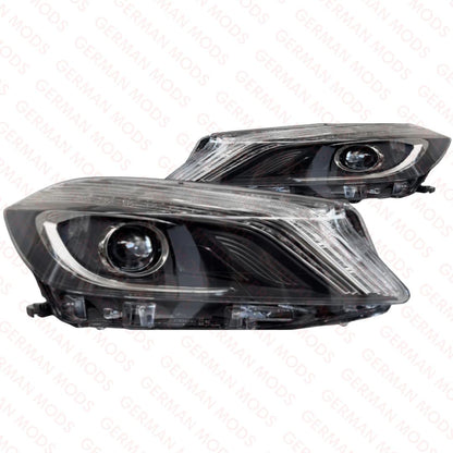 MERCEDES BENZ A CLASS A180 A200 A250 A45 AMG 2012-2018 W176 BI-XENON HID HEADLIGHT/HEADLAMP ASSEMBLY RIGHT/DRIVER/OFF SIDE AND LEFT/PASSENGER/NEAR SIDE A1768203161 + A1768203261