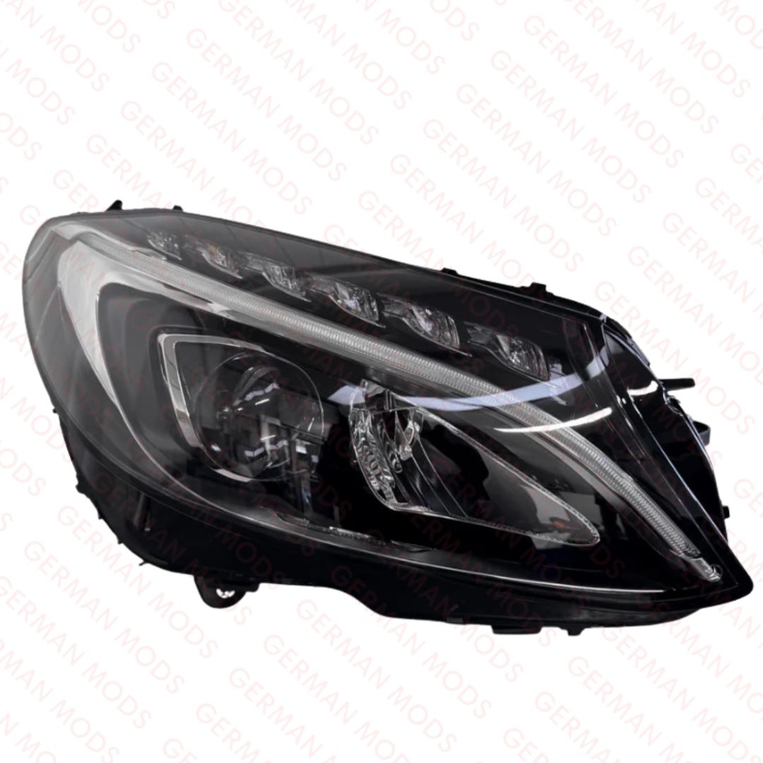 Mercedes-Benz C-Class W205 2014-2018 Genuine OEM High Performance Static LED Headlight / Headlamp Assembly Right / Driver / Off Side A2059067603