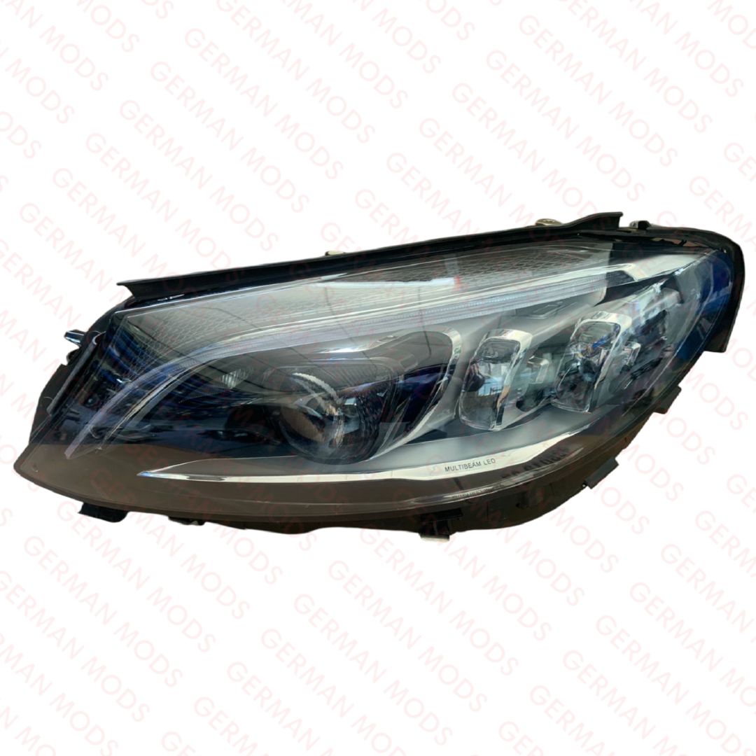 Mercedes-Benz C-Class W205 Facelift 2018-2022 Genuine OEM Intelligent Light System ILS Multibeam LED Headlight / Headlamp Assembly Left / Passenger / Near Side A2059061706