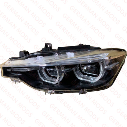 BMW 3 SERIES F30-F31-F35 LCI 2014-2019 SHADOW EDITION LED HEADLIGHT LEFT/PASSENGER/NEAR side 8492471