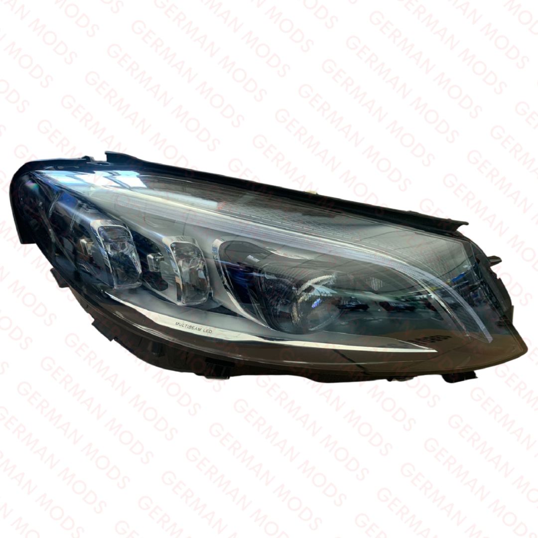 Mercedes-Benz C-Class W205 Facelift 2018-2022 Genuine OEM Intelligent Light System ILS Multibeam LED Headlight / Headlamp Assembly Right / Driver / Off Side A2059061806