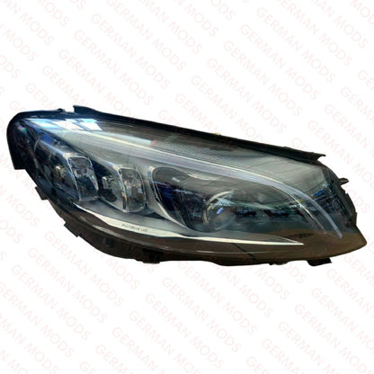 Mercedes-Benz C-Class W205 Facelift 2018-2022 Genuine OEM Intelligent Light System ILS Multibeam LED Headlight / Headlamp Assembly Right / Driver / Off Side A2059061806