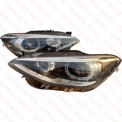 BMW 1 SERIES F20 PRE LCI 2011-2015 BI-XENON HEADLIGHT BOTH SIDES PAIR 7296911/7296912