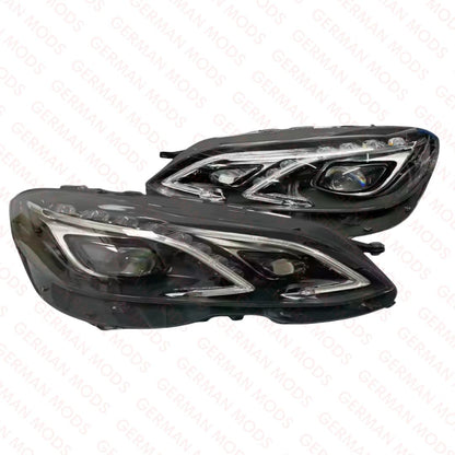 Mercedes-Benz E-Class W212 S212 Saloon Estate Facelift 2012-2016 Genuine OEM LED Intelligent Light System ILS Multibeam Headlight / Headlamp Assembly PAIR A2128202539 & A2128202639