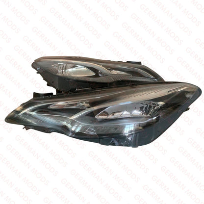 Mercedes-Benz E-Class W207 C207 Coupe Facelift 2012-2016 Genuine OEM Static LED Headlight / Headlamp Assembly PAIR A2078208161 & A2078208261