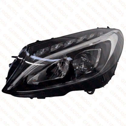 Mercedes-Benz C-Class W205 2014-2018 Genuine OEM High Performance Static LED Headlight / Headlamp Assembly Left / Passenger / Near Side A2059067503