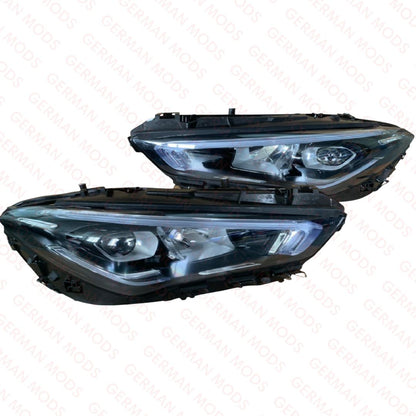 Mercedes-Benz CLA W118 2019-2024 Genuine OEM High Performance LED Headlight / Headlamp Assembly PAIR A1189064100 + A1189064200