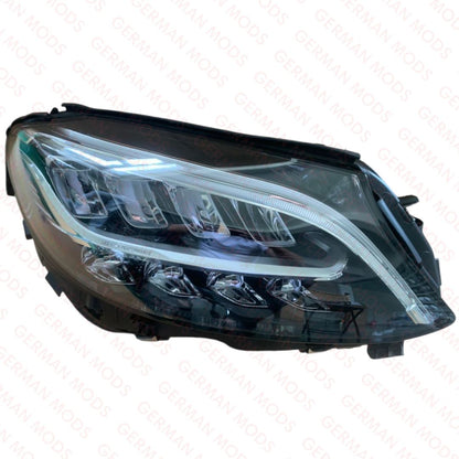 Mercedes-Benz C-Class W205 Facelift 2018-2022 Genuine OEM High Performance LED Headlight / Headlamp Assembly Right / Driver / Off Side A2059061806