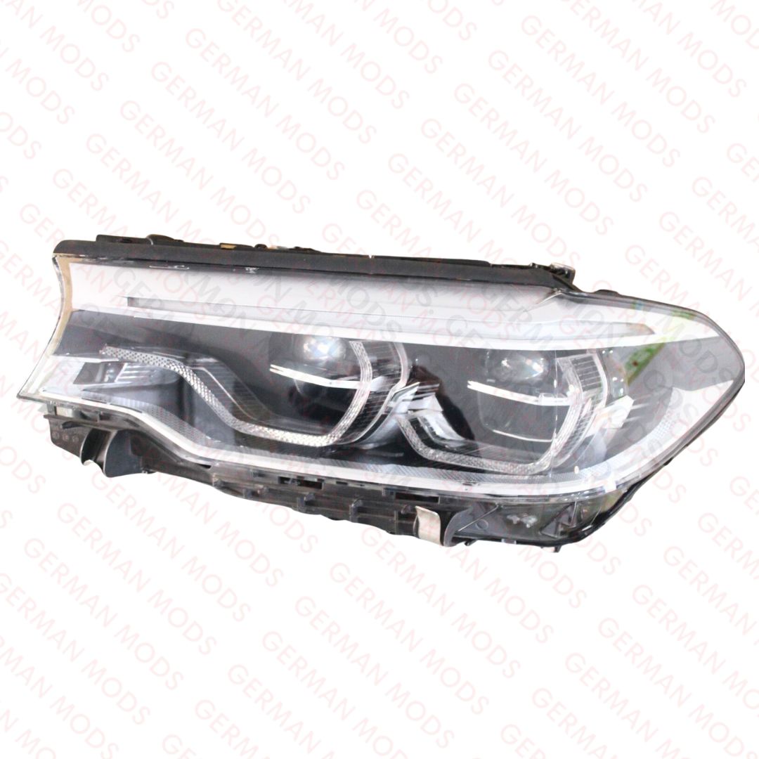 BMW 5 SERIES 2018-2020 G30 G31 F90 ADAPTIVE LED HEADLIGHT LEFT/PASSENGER/NEAR SIDE 63117214963