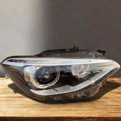 BMW 1 SERIES F20 PRE LCI 2011-2015 BI-XENON HEADLIGHT BOTH SIDES PAIR 7296911/7296912