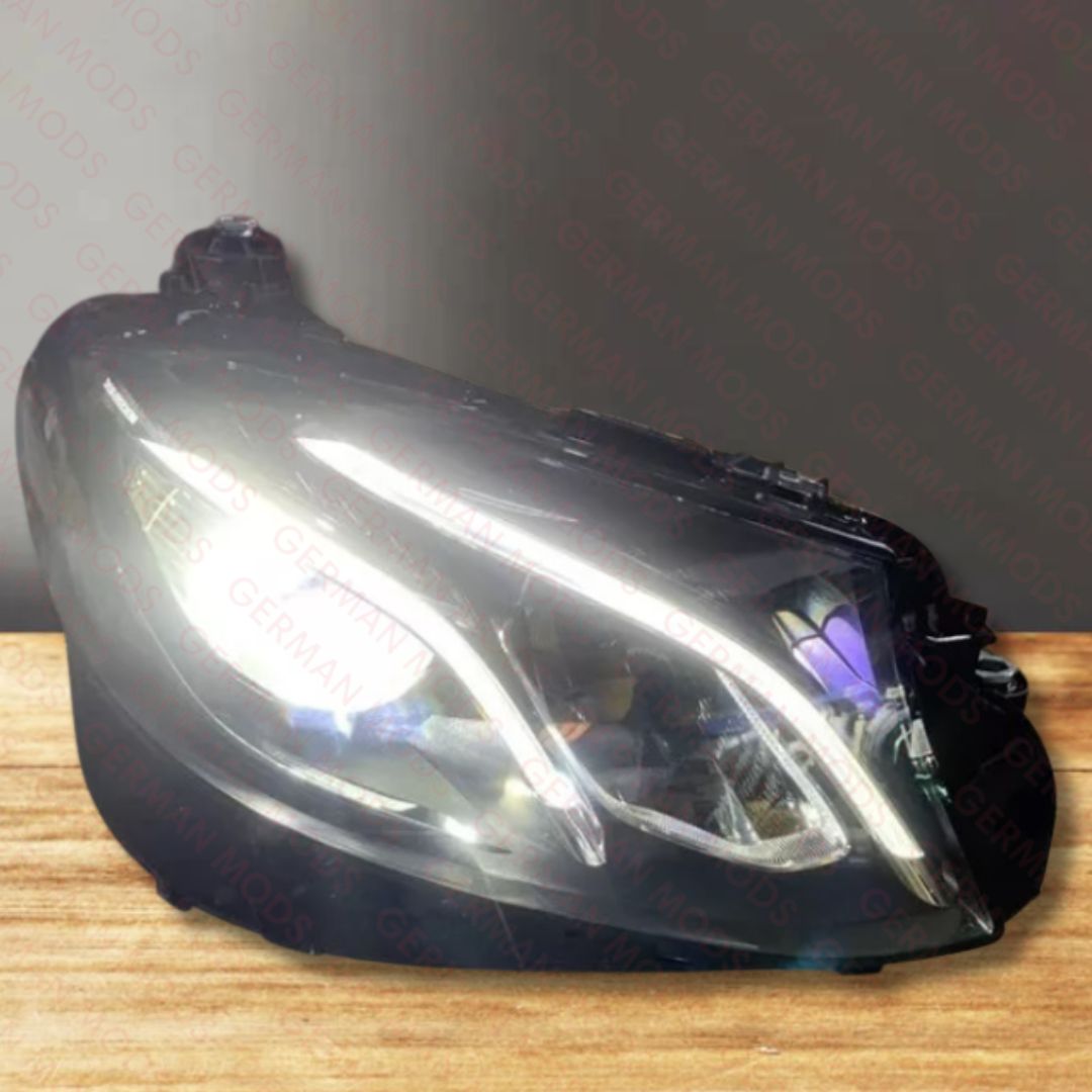 Mercedes-Benz E-Class W213 S213 C238 A238 Pre-Facelift 2016-2020 Genuine OEM High Performance LED Headlight / Headlamp Assembly PAIR A2139066701 & A2139066801