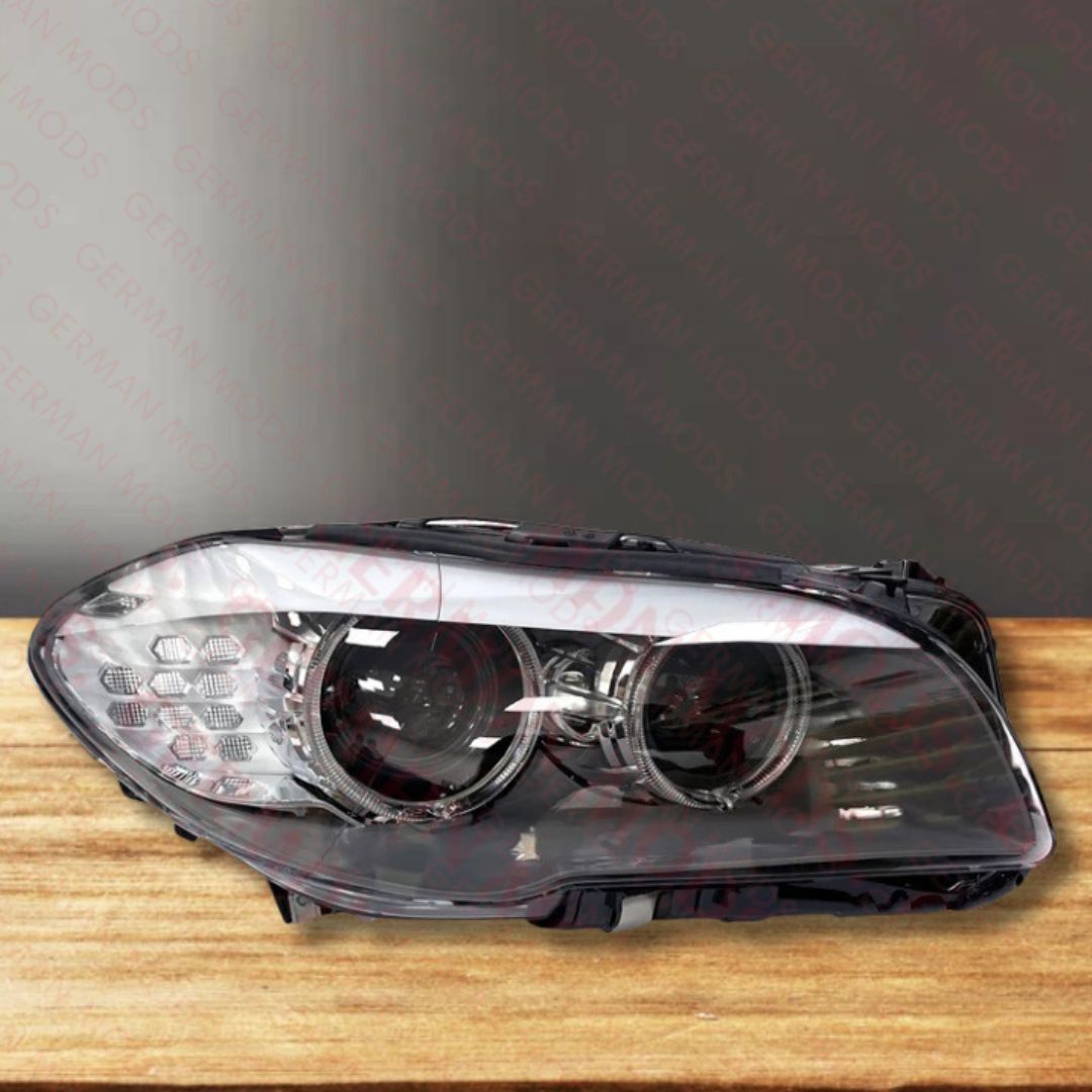 BMW 5 SERIES F10 F11 2009-2013 BI XENON HEADLIGHT LEFT/PASSENGER/NEAR side AND RIGHT/DRIVER/OFF SIDE 7271909+7271910