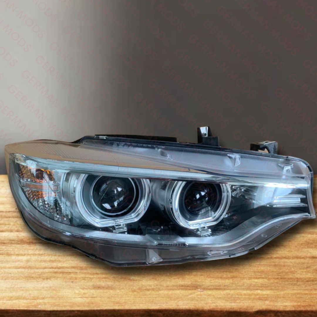 BMW 4 SERIES 2014-2019 F32 F33 F36 F82 F83 M4 LCI BI-XENON HEADLIGHT LEFT/PASSENGER/NEAR+RIGHT/DRIVER/OFF SIDE 63117377845+63117377846