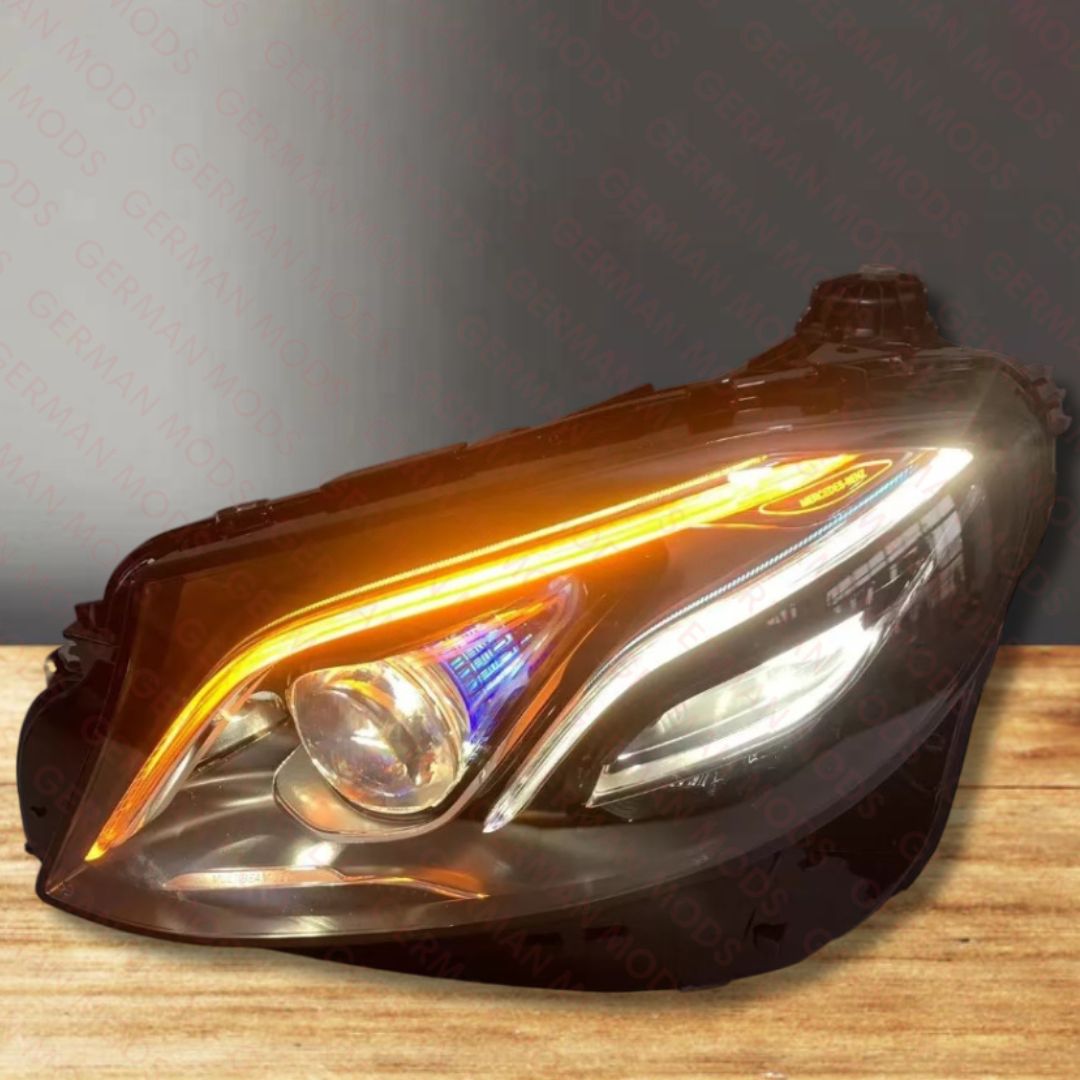 Mercedes-Benz E-Class W213 S213 C238 A2a38 Pre-Facelift 2016-2020 Genuine OEM Blue DRL Intelligent LED ILS MULTIBEAM Headlight / Headlamp Assembly Left / Passenger / Near Side A2139064704