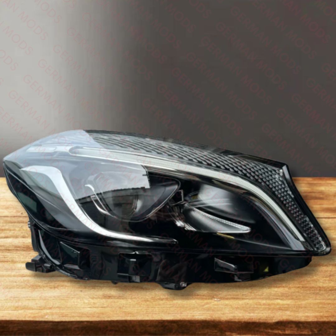 MERCEDES BENZ A CLASS A180 A200 A250 A45 AMG 2014-2018 W176 BI-XENON HID HEADLIGHT/HEADLAMP ASSEMBLY RIGHT/DRIVER/OFF SIDE AND LEFT/PASSENGER/NEAR SIDE A1769066100 + A1769066200