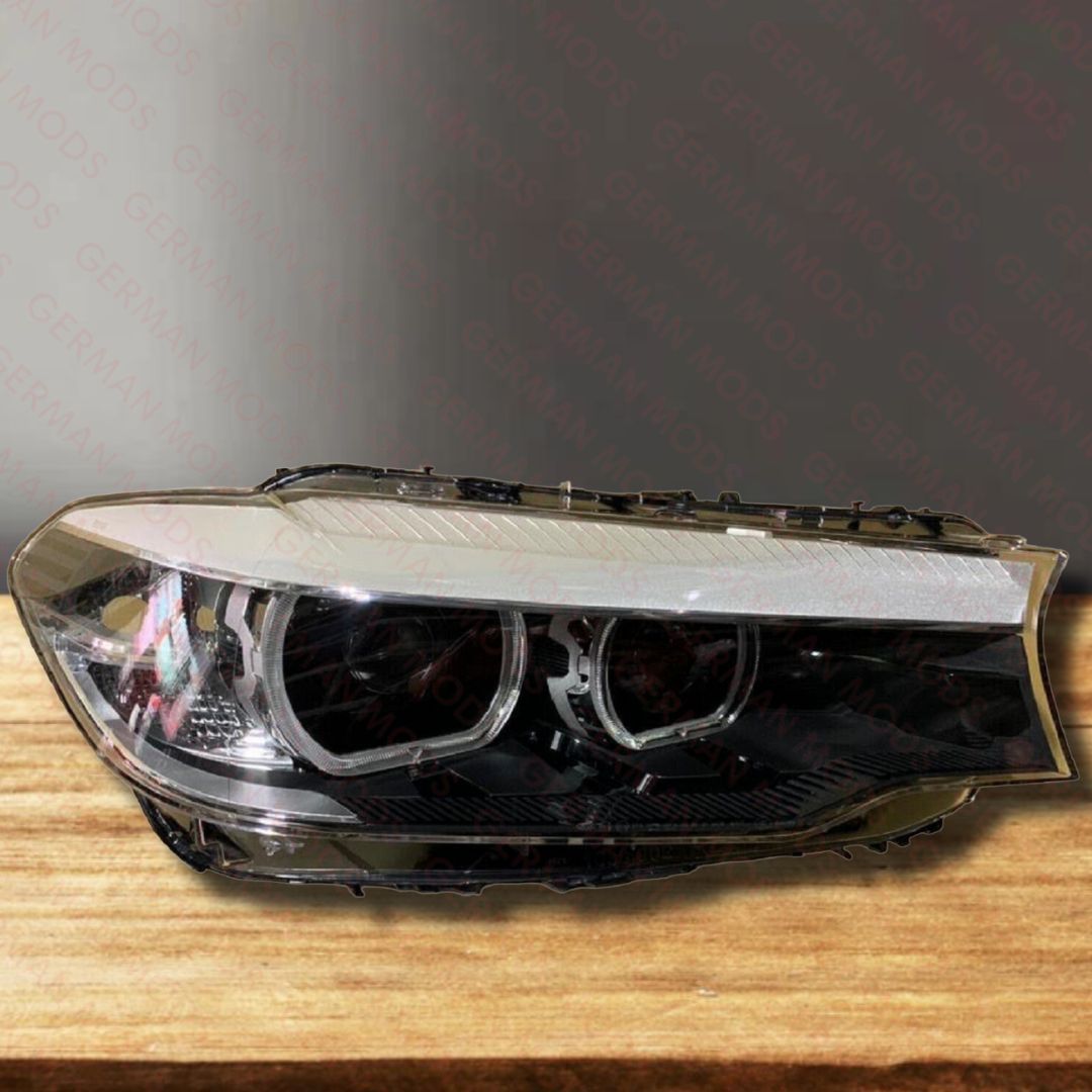 BMW 5 SERIES 2018-2020 G30 G31 F90 LED/XENON HEADLIGHTS LEFT/PASSENGER/NEAR SIDE AND RIGHT/DRIVER/OFF SIDE COMPLETE PAIR 63117214953+63117214954
