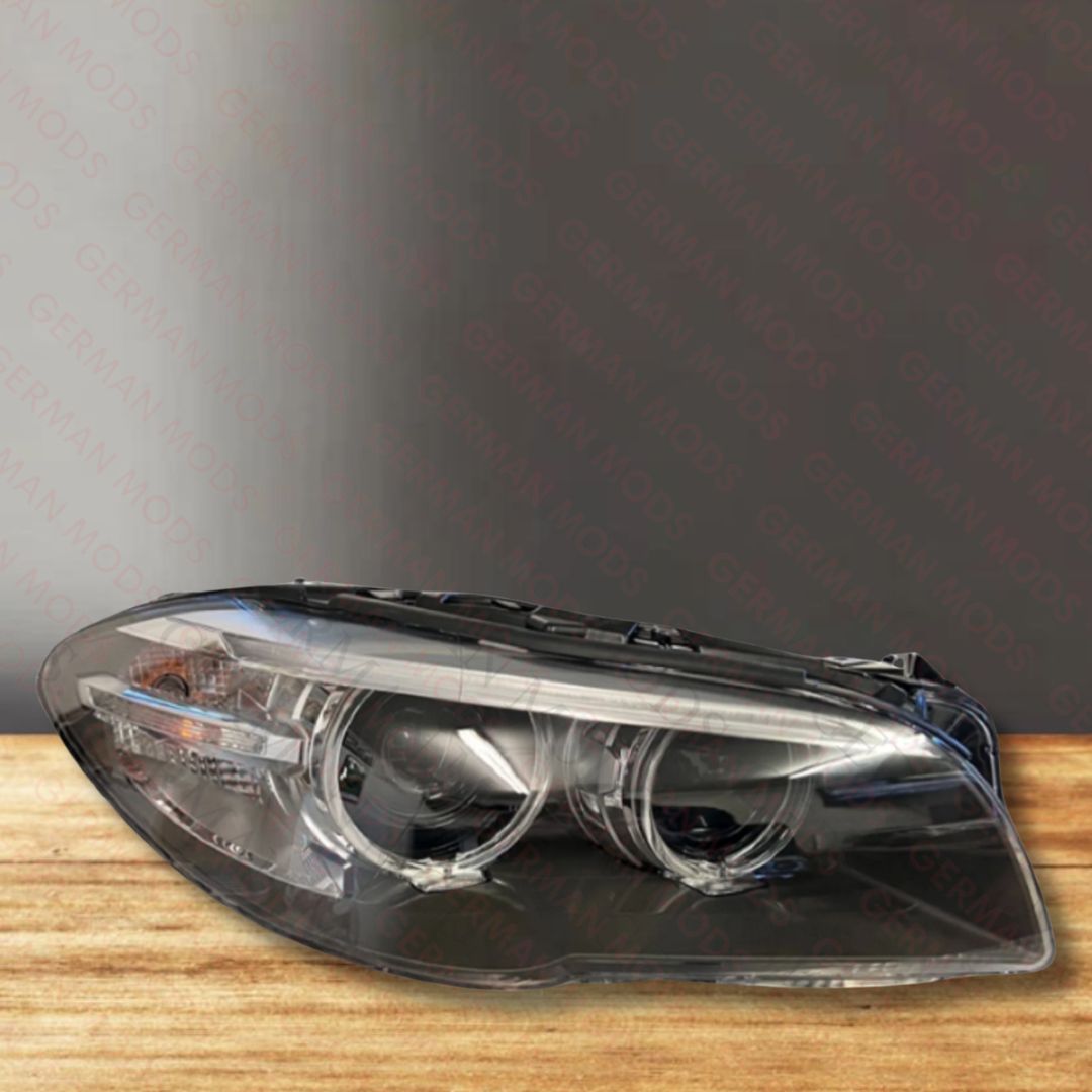 BMW 5 SERIES 2014-2018 F10 F11 M5 LCI BI-XENON HEADLIGHT LEFT/PASSENGER/NEAR+RIGHT/DRIVER/OFF SIDE 63117343913+63117343914