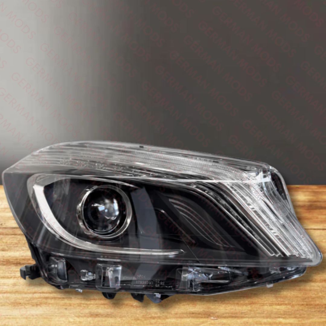 MERCEDES BENZ A CLASS A180 A200 A250 A45 AMG 2012-2018 W176 BI-XENON HID HEADLIGHT/HEADLAMP ASSEMBLY RIGHT/DRIVER/OFF SIDE AND LEFT/PASSENGER/NEAR SIDE A1768203161 + A1768203261