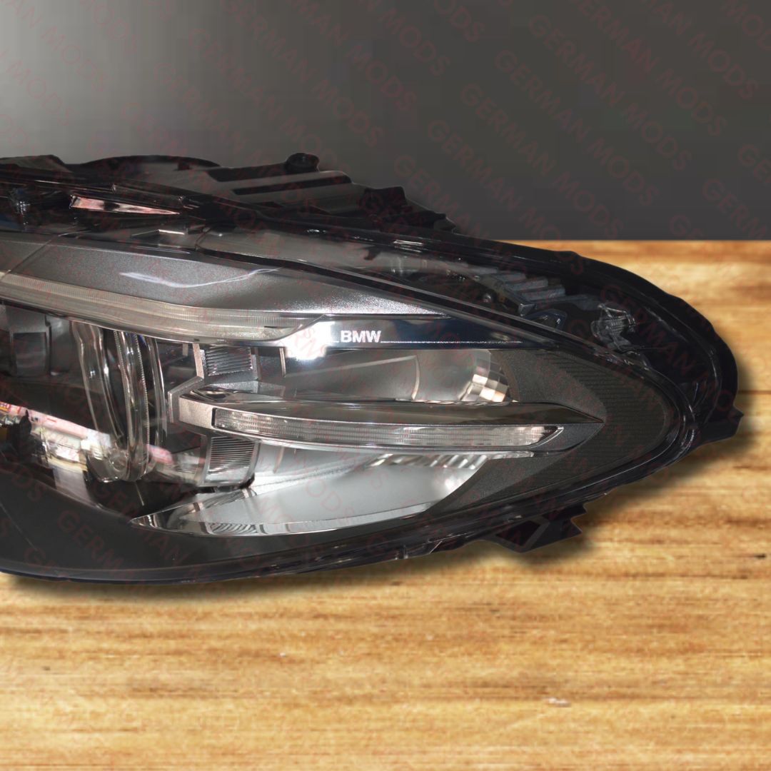 BMW 5 SERIES 2014-2018 F10 F11 M5 LCI ADAPTIVE XENON HEADLIGHT LEFT/PASSENGER/NEAR SIDE 63117343909