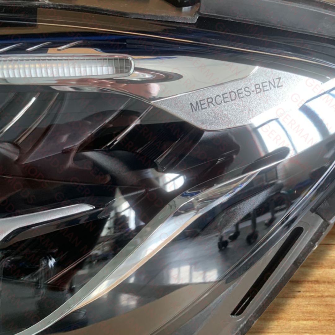 Mercedes-Benz E-Class W213 S213 C238 A238 Facelift 2020-2024 Genuine OEM High Performance Static LED Headlight / Headlamp Assembly Left / Passenger / Near Side A2139066508