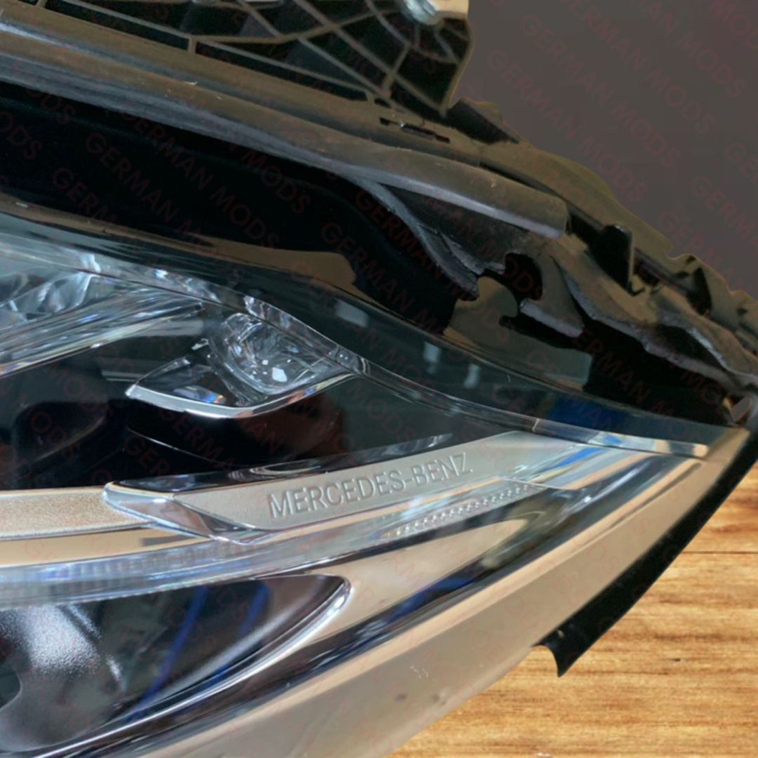 Mercedes-Benz C-Class W205 2014-2018 Genuine OEM Plug-in Hybrid High Performance Blue Eye LED Headlight / Headlamp Assembly Left / Passenger / Near Side A2059060104